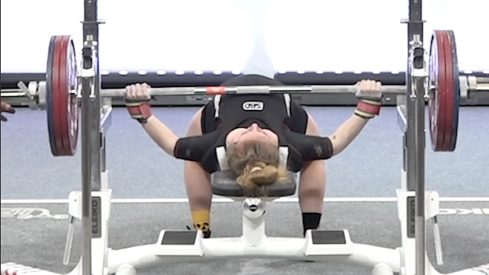 Zuzanna Kula (57KG) Breaks IPF Equipped World Record Bench Press With 168 Kilograms