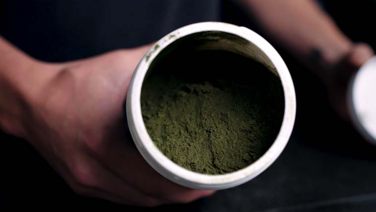 Greens powder photo.