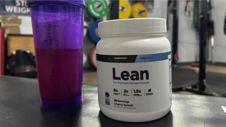 A serving of Transparent Labs LEAN.